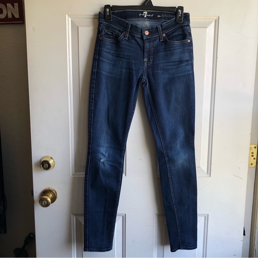 7 For All Mankind skinny jeans size 26